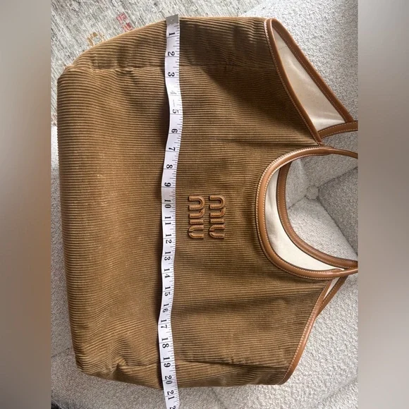 Miu Miu Ivy Corduroy Bag Ordered - Picture 7 of 8